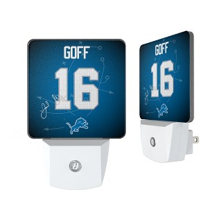NFL Detroit Lions Players Game Tactic Night Light 2-Pack - 1 of 4