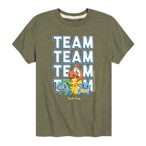 Boys' - Pokémon - Team Player Short Sleeve Graphic T-Shirt - 1 of 4