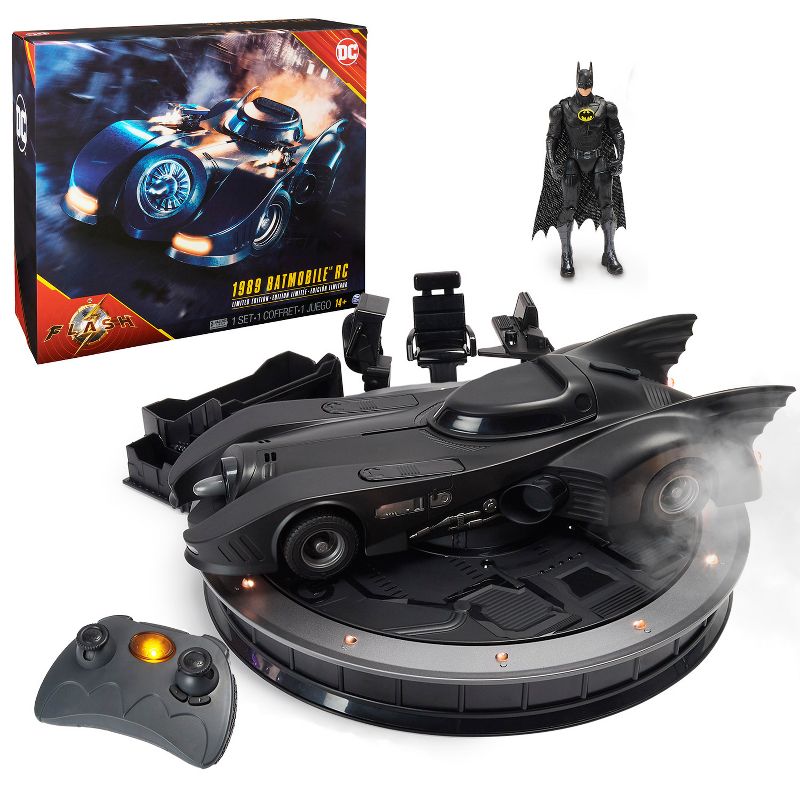 DC Comics Limited Edition 1989 Batmobile RC with Action Figure, 1 of 13