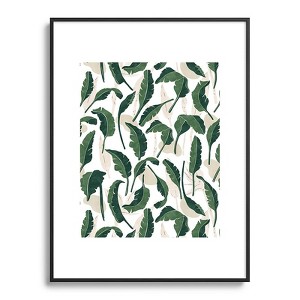 Marta Barragan Camarasa Simple tropical nature G Metal Framed Art Print - Deny Desings - 1 of 3