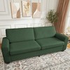Coucheta 83" Couch for Living Room, Comfy Sofa with Deep Seat, Modern Sofa with Wide Armrest, Teddy Fleece 3 Seater Couch for Bedroom & Small Spaces - 3 of 4