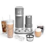 Mr. Coffee Latte Lux 4-in-1 Iced and Hot Single-Serve Coffee Maker with One-Touch Automatic Milk Frother