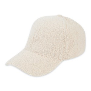 Hadley Wren Fleece Ball Cap - Off White - 1 of 4