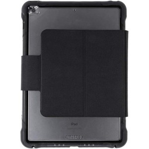 OtterBox UNLIMITED SERIES Folio w/Keyboard & Screen Protector for iPad 9  (10.2") - Black (77-80886) - Refurbished - 1 of 3