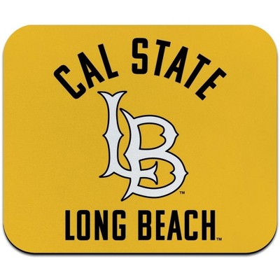 California State University Long Beach Dirtbags Logo Low Profile Thin Mouse Pad