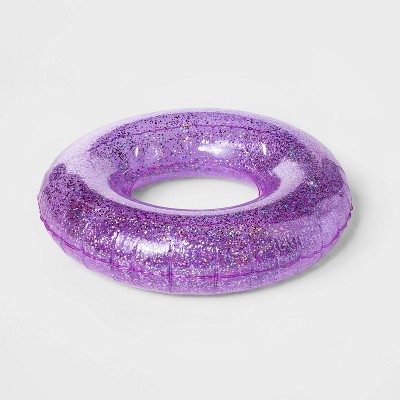 Purple Glitter Ring Tube - Sun Squad 
