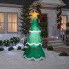 Gemmy Christmas Airblown Inflatable Tree, 7 ft Tall, Green - 2 of 3