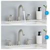 PAGED 8 Inch Bathroom Faucet Modern Sink Basin Faucets with 360° Swivel Spout, 3 Hole Faucet for Bathroom - 2 of 4
