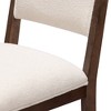 Plank+Beam 30" Counter Bar Stool, Solid Wood Modern Kitchen Stools with Cushion - 4 of 4