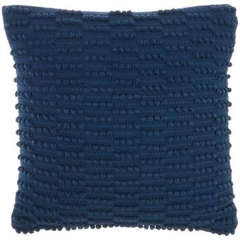 18x18 Marine Square Throw Pillow Navy - The Pillow Collection : Target