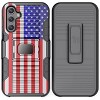 Nakedcellphone Combo for Samsung Galaxy A15 5G / A25 5G - Rugged Phone Case with Stand and Belt Clip Holster - 2 of 4