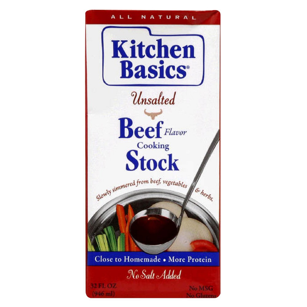 UPC 611443345131 Kitchen Basics Stock Beef Unsalted 32 Fl Oz