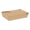 Inno-Pak 36 oz INNOBOX EDGE Compostable Kraft - Pack of 70 - 2 of 3