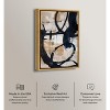 Art Remedy Flowing II Abstract Shapes Wall Art Framed - 3 of 4