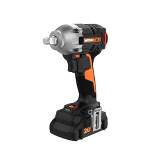 Worx Nitro WX272L 20V Power Share 1/2" Cordless Impact Wrench with Brushless Motor Battery and Charger Included