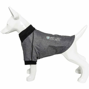 Pet Life (R) Active 'Fur-Flexed' Relax-Stretch Wick-Proof Performance Dog Polo T-Shirt - 1 of 4
