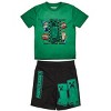 Bioworld 3-Pack Boy's Short Sleeve Tee, Muscle Tank, Athletic Shorts Set - 2 of 4