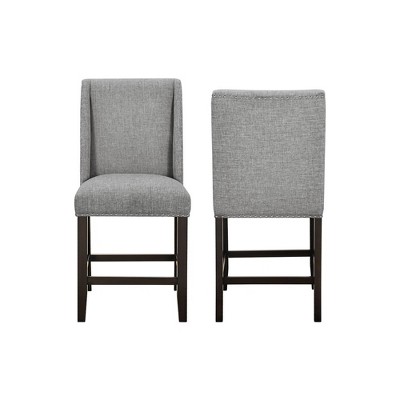 New Classic Furniture,Faust Counter Chair (Set of 2)-Gray