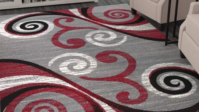 Masada Rugs Area Rug with Modern Contemporary Design 1100, 2 of 8, play video