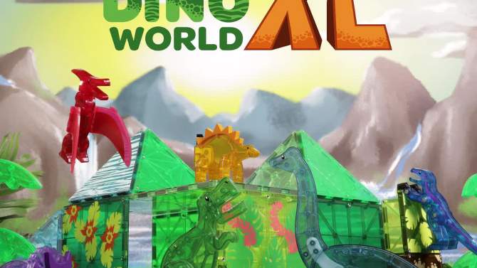 MAGNA-TILES Dino World XL, 2 of 7, play video