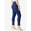 Roaman's Women's Plus Size Invisible Stretch Iconic Slim Jean - 4 of 4