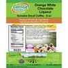 Larissa Veronica Orange White Chocolate Liqueur Sumatra Decaf Coffee (Gourmet, Naturally Flavored, Whole Coffee Beans) (8 oz, ZIN: 564824) - 2 of 4