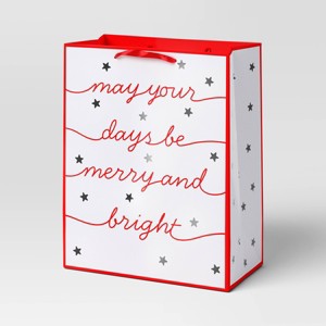 Christmas Candy Cane Wishes XL Cub Merry and Bright - Wondershop™ - 1 of 3