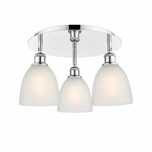 Castile - 3 Light Flush Mount In Industrial Style-9.5 Inches Tall and 17.75 Inches Wide - 1 of 1