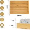 Nespresso Vertuo Coffee Pod Holders, Bamboo Pod Storage Insert for Coffee Station Countertops - 2 of 4