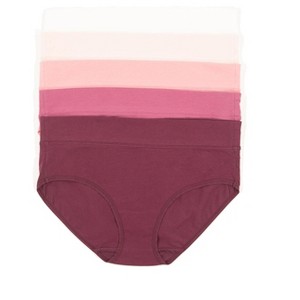 Felina Women's Pima Cotton Hipster Panty, 5-Pack Underwear - 1 of 1