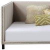 Acme Furniture Full Yinbella Bed Beige Linen - 4 of 4