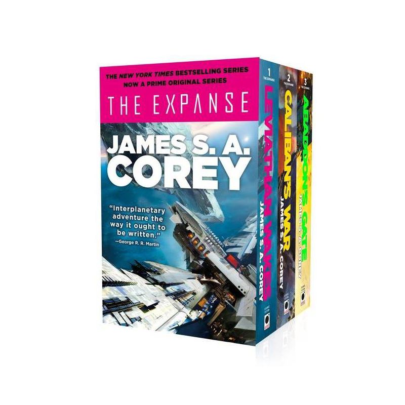 The Expanse Boxed Set: Leviathan Wakes, Caliban's War and Abaddon's Gate - by  James S A Corey (Paperback), 1 of 2