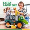 Joyfy Dinosaur Truck Toys for Kids 3-5, Big Car Toy with Chambers & Shooting Darts, Crane Arm, Toddler Birthday Gifts for Boys Girls 3 4 5+ Year Old - 2 of 4