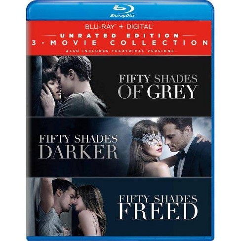 Fifty Shades 3 movie Collection blu ray Digital Target