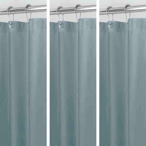 Mdesign Waterproof Peva Shower Curtain, Target Peva Shower Curtain