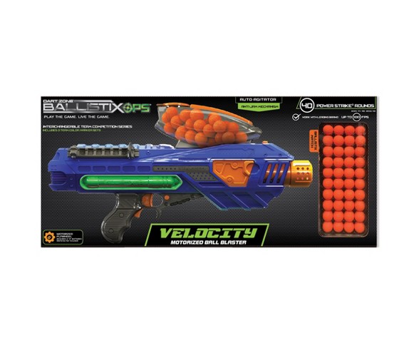 Dart Zone Ballistix Ops Velocity Motorized Ball Blaster