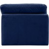 Meridian Furniture,Indulge Velvet Armless Chair - 3 of 4