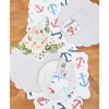 C&F Home Anchors Away Cotton Quilted Round Reversible Placemats Set of 6, 17" - 4 of 4