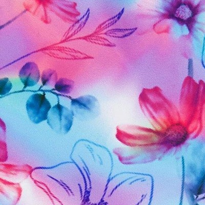 butterflies on multicolored and black background