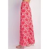 Women's Crinkled Wide Leg Pants - Easel - 4 of 4
