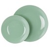 Elama Luna 18 Piece Porcelain Dinnerware Set in Mint - image 2 of 4