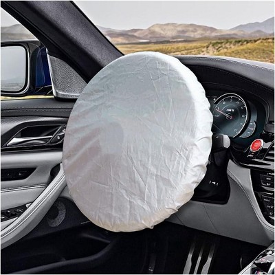 TruAIR Car Steering Wheel Sun Shade Cover Ð Universal 18 Inch Protector