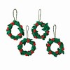 The Lakeside Collection Whimsical Sets of Felt Ornaments - 2 of 3