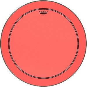 Remo Powerstroke P3 Colortone Red Bass Drum Head - 1 of 2