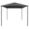 vidaXL Gazebo 9.8'x9.8' Anthracite Fabric and Steel 0.6 oz/ftÂ² - 2 of 4