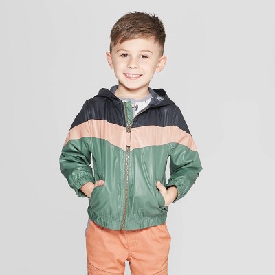 Genuine Kids® from Oshkosh Toddler Boys Color-block Windbreaker Jacket ...