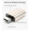 Syntech USB C to USB Adapter Pack of 2 USB C Male to USB 3.0 Female Adapter Compatible With Type C Devices - 3 of 4