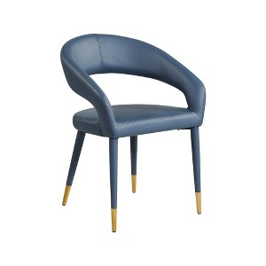 Meridian Furniture,Destiny Vegan Leather Dining Chair - 1 of 4