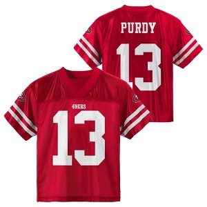 NFL San Francisco 49ers Toddler Boys' Brock Purdy Short Sleeve Jersey - 1 of 3