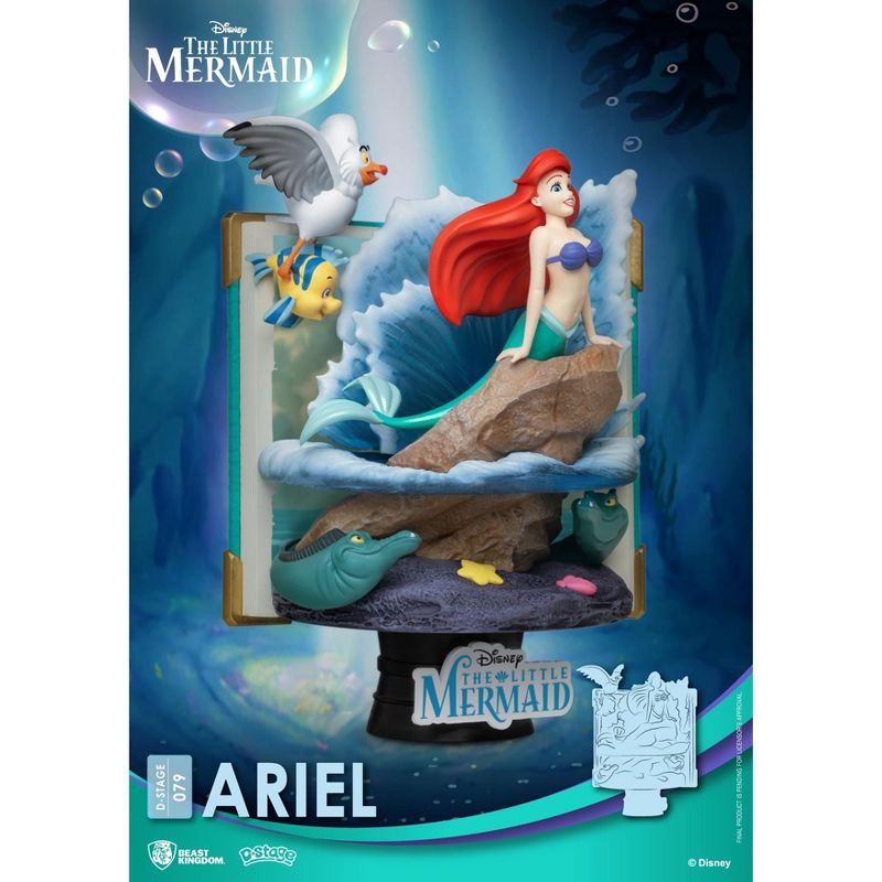 Disney Diorama Stage-079-Story Book Series-Ariel CB (D-Stage), 2 of 5
